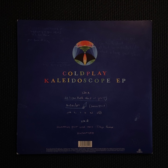 Coldplay - Ghost Stories & Kaleidoscope EP Vinyls - Picture 5 of 5